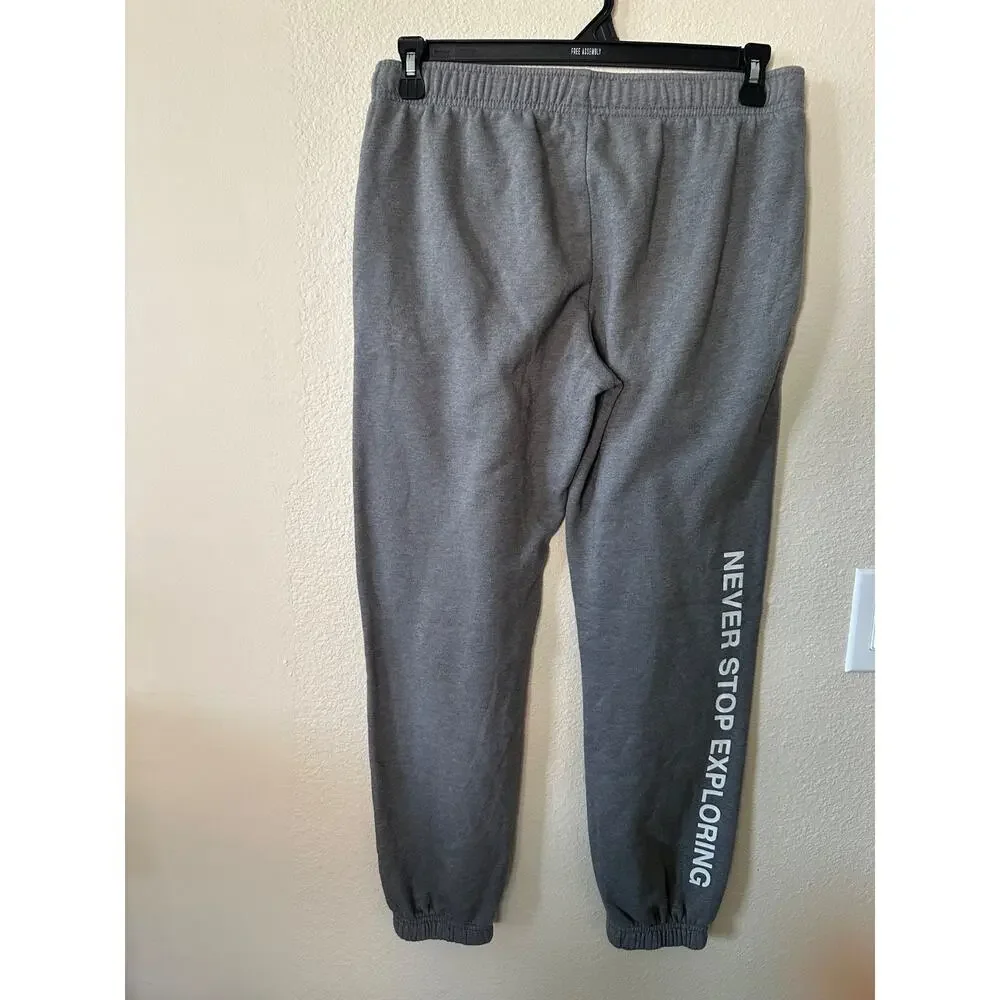 The North Face Men's gray jogger size M/ pre owned 1095